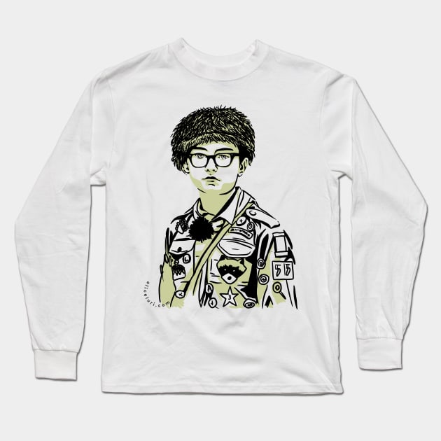 Moonrise Kingdom Long Sleeve T-Shirt by Alice Iuri